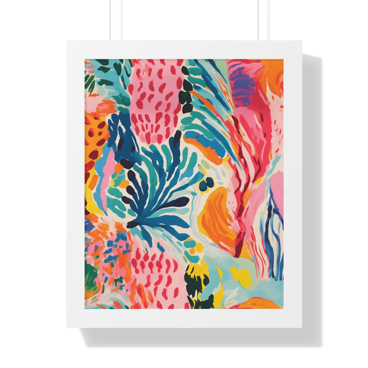 Vibrant Abstract Art Print for Home Wall Decor