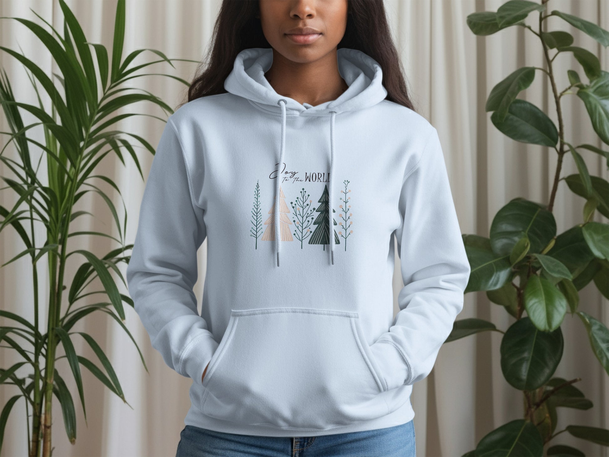 Cozy World Graphic Hoodie for Casual Wear