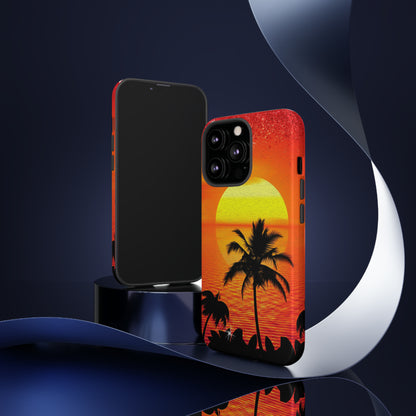 Sunset Phone Case, Cute Cell Phone Case, IPhone Case Tough Cases