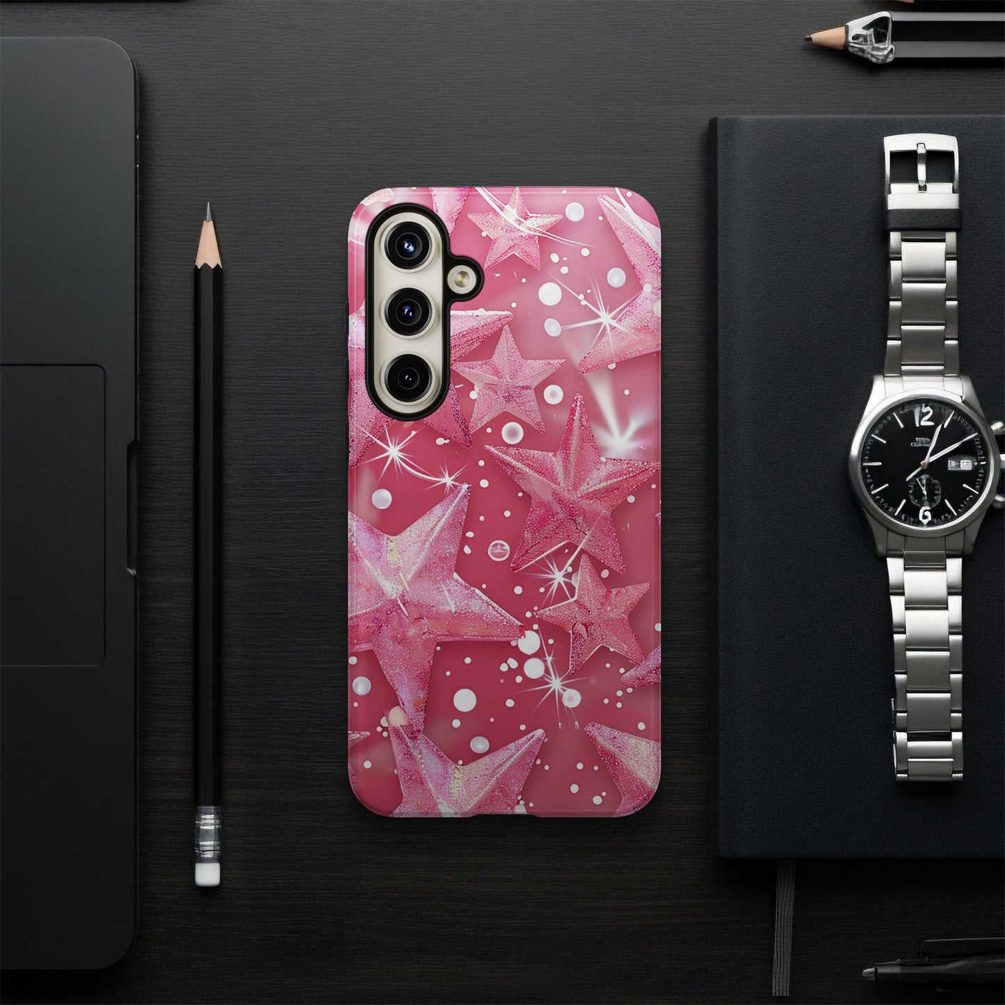 Sparkling Star Galaxy Protective Mobile Case