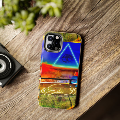 Esbee Evil Eye Gothic Phone Case, Gothic iPhone Case Cool Trendy Phone Case