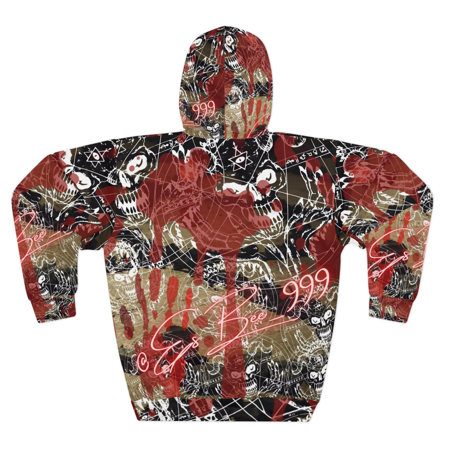 Gothic Abstract Hoodie Dark Academia Aesthetic Clothing
