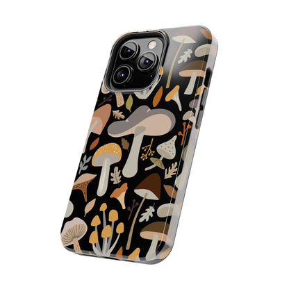 Mushroom Cell Phone Case, Boho Retro Cool Cute Tough Phone Cases