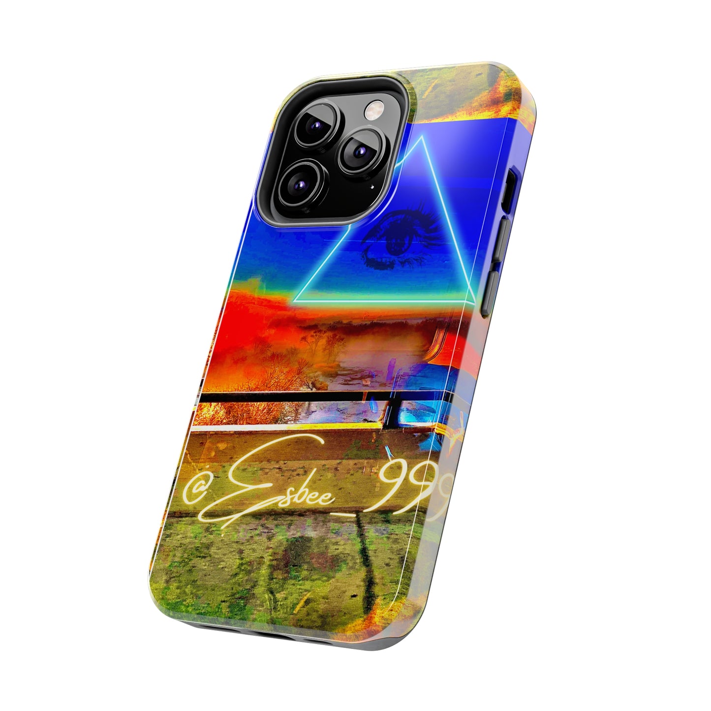 Esbee Evil Eye Gothic Phone Case, Gothic iPhone Case Cool Trendy Phone Case