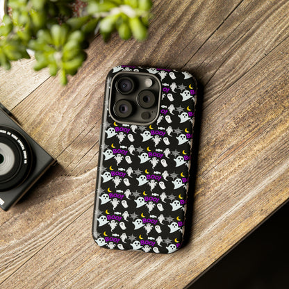 Ghost Halloween iPhone Case, Cute Goth Cell Phone Case, Ghost iPhone Case,