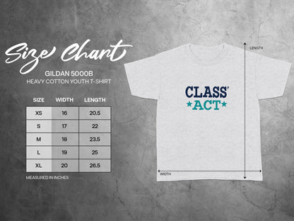 Class Act Graphic Youth T Shirt Trendy Product