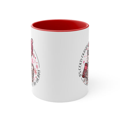 Skeleton Valentine Gothic Accent Coffee Mug, Sarcastic Funny Dark  11oz