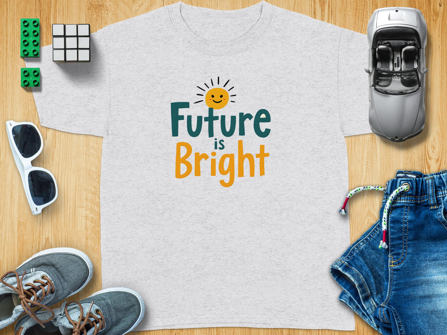 Future is Bright Funny Comfortable T-Shirt product