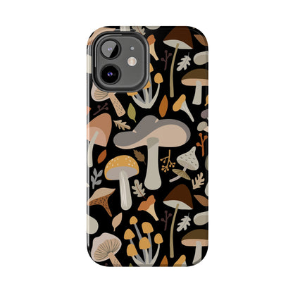 Mushroom Cell Phone Case, Boho Retro Cool Cute Tough Phone Cases