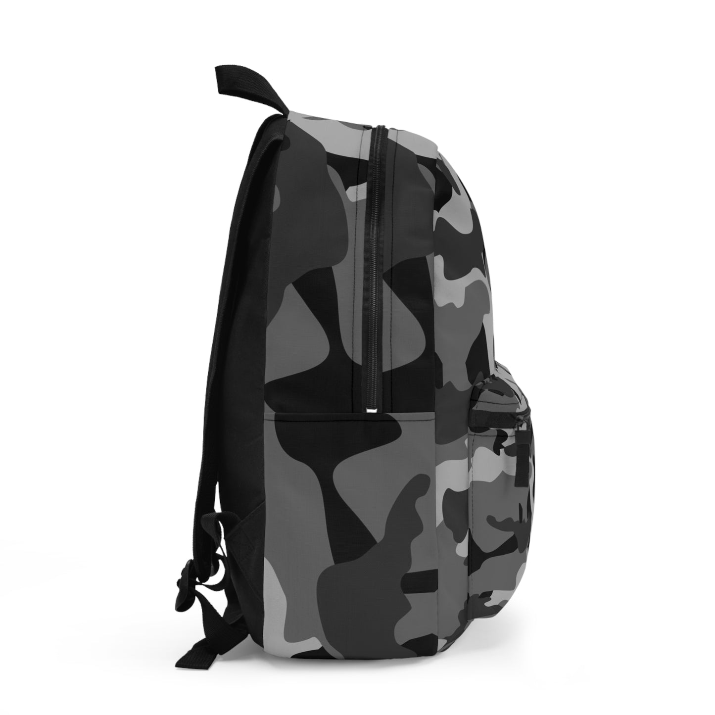 Black Camo School Backpack, Travel College Backpack, Cool Backpack for Boys, Girls, Backpack Aesthetics