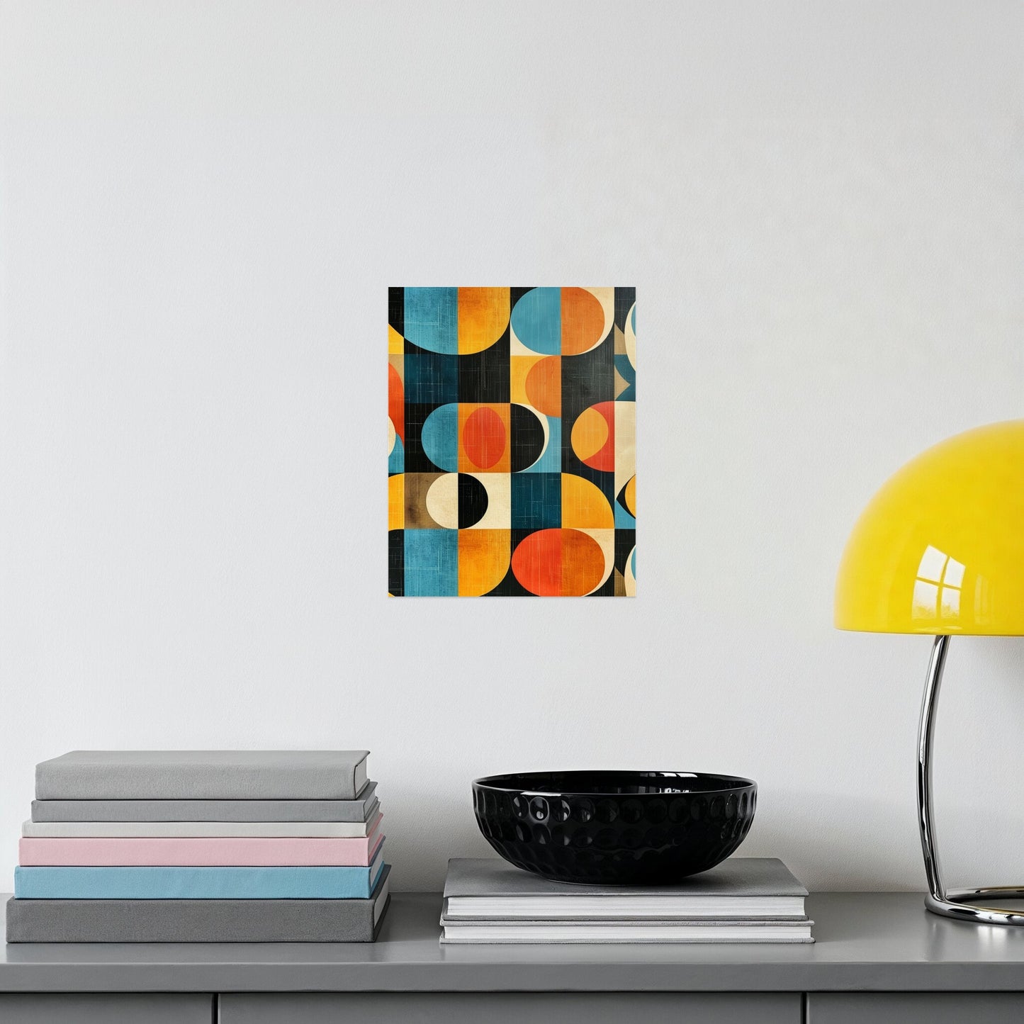 Geometric Shapes Abstract Wall Art Decor Product