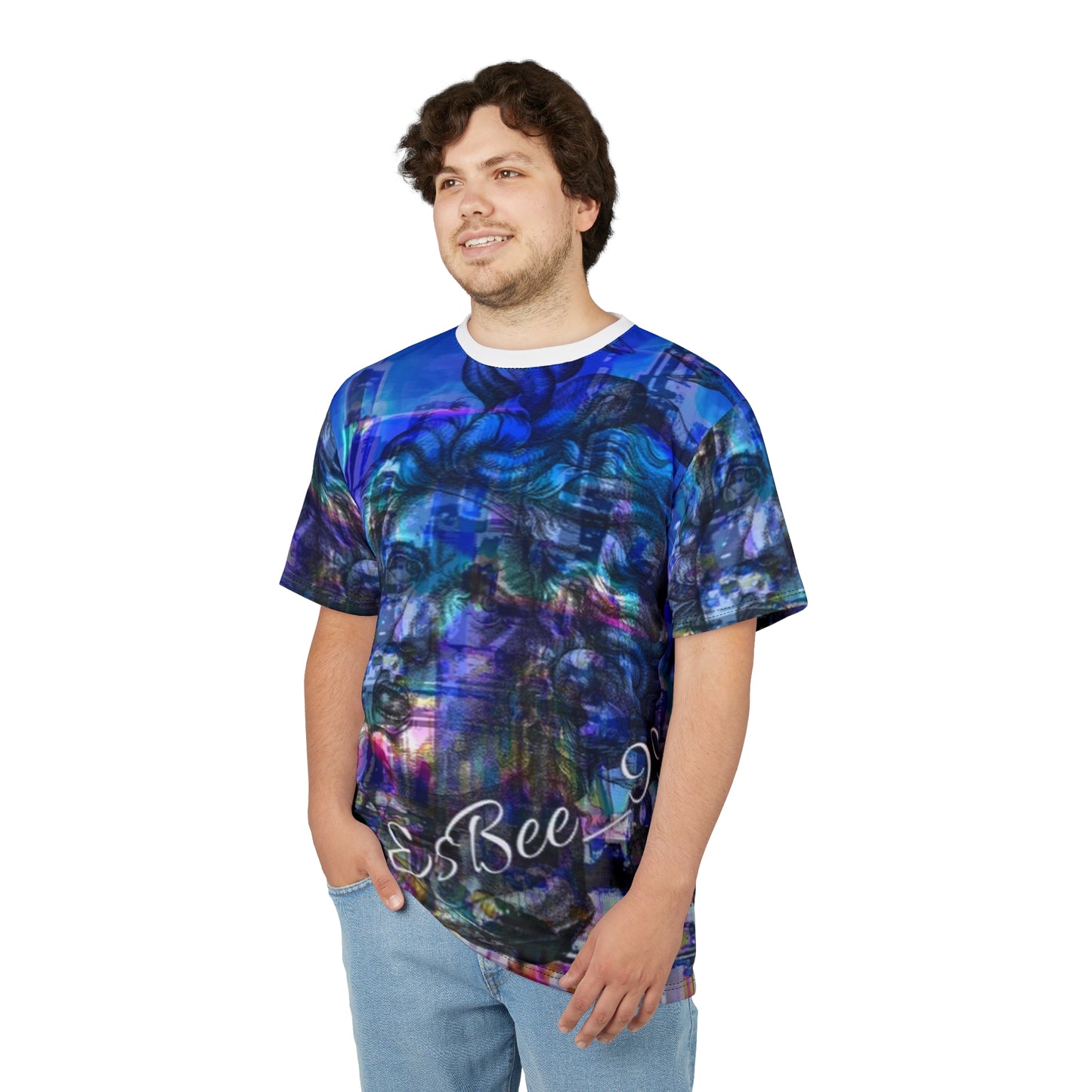 Medusa Abstract Graphic Tee Gothic Streetwear