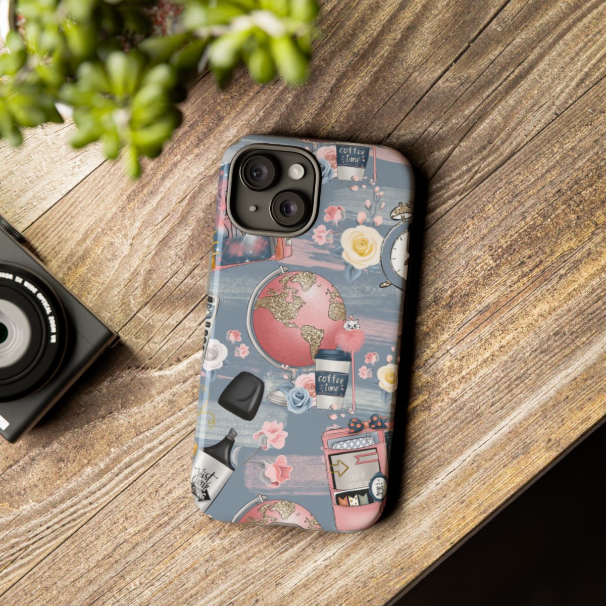 Travel Inspired Illustrated Phone Case Design