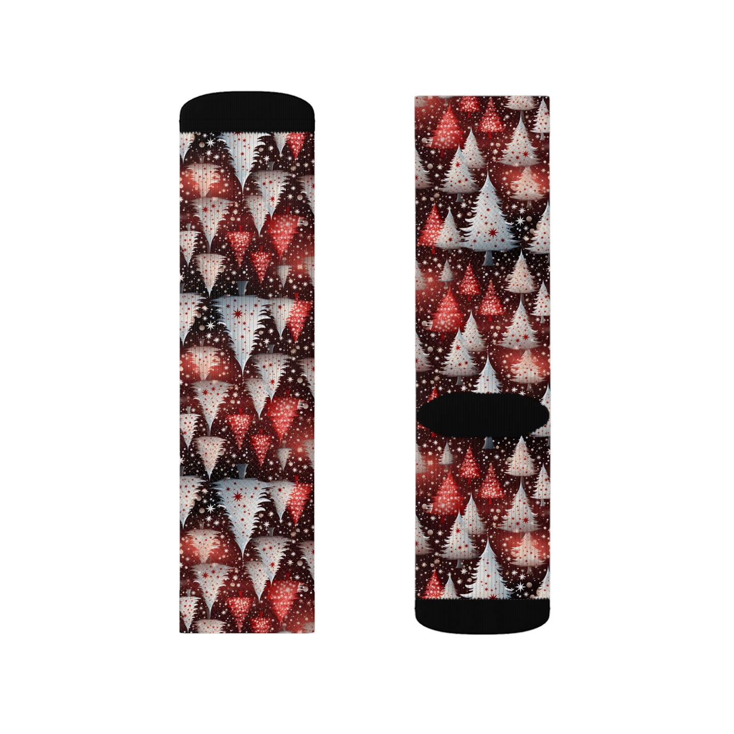 Christmas Tree Novelty Socks, Casual Funny Fun Socks, for Men & Women