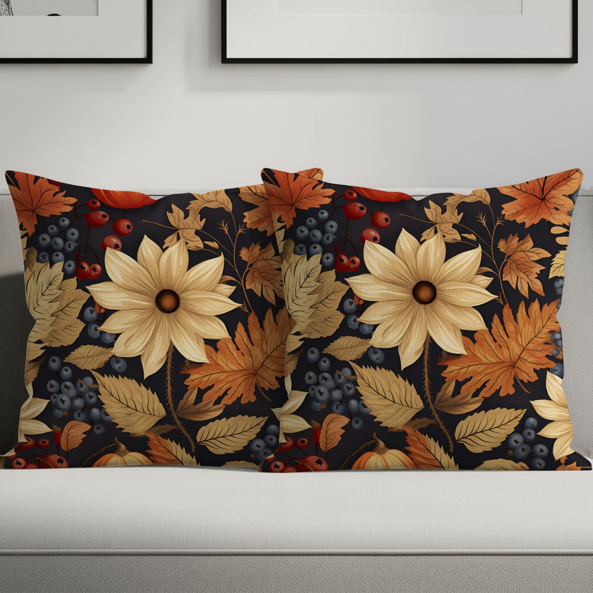Elegant Floral Decorative Cushion Cover product