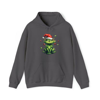 Christmas Cat Hoodie, Funny Cat Hoodie, Cute Pullover For Cat Lovers