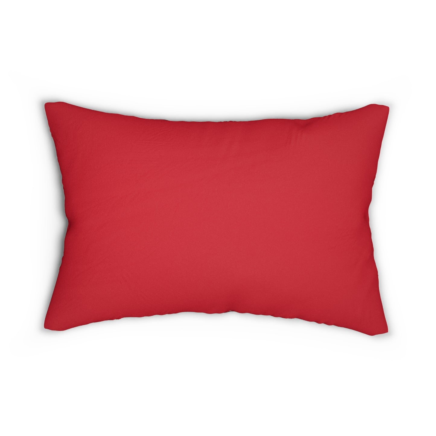 Santa Christmas Lumbar Pillow, Buffalo Plaid Pillow Cover, Cute Plaid Couch Pillow