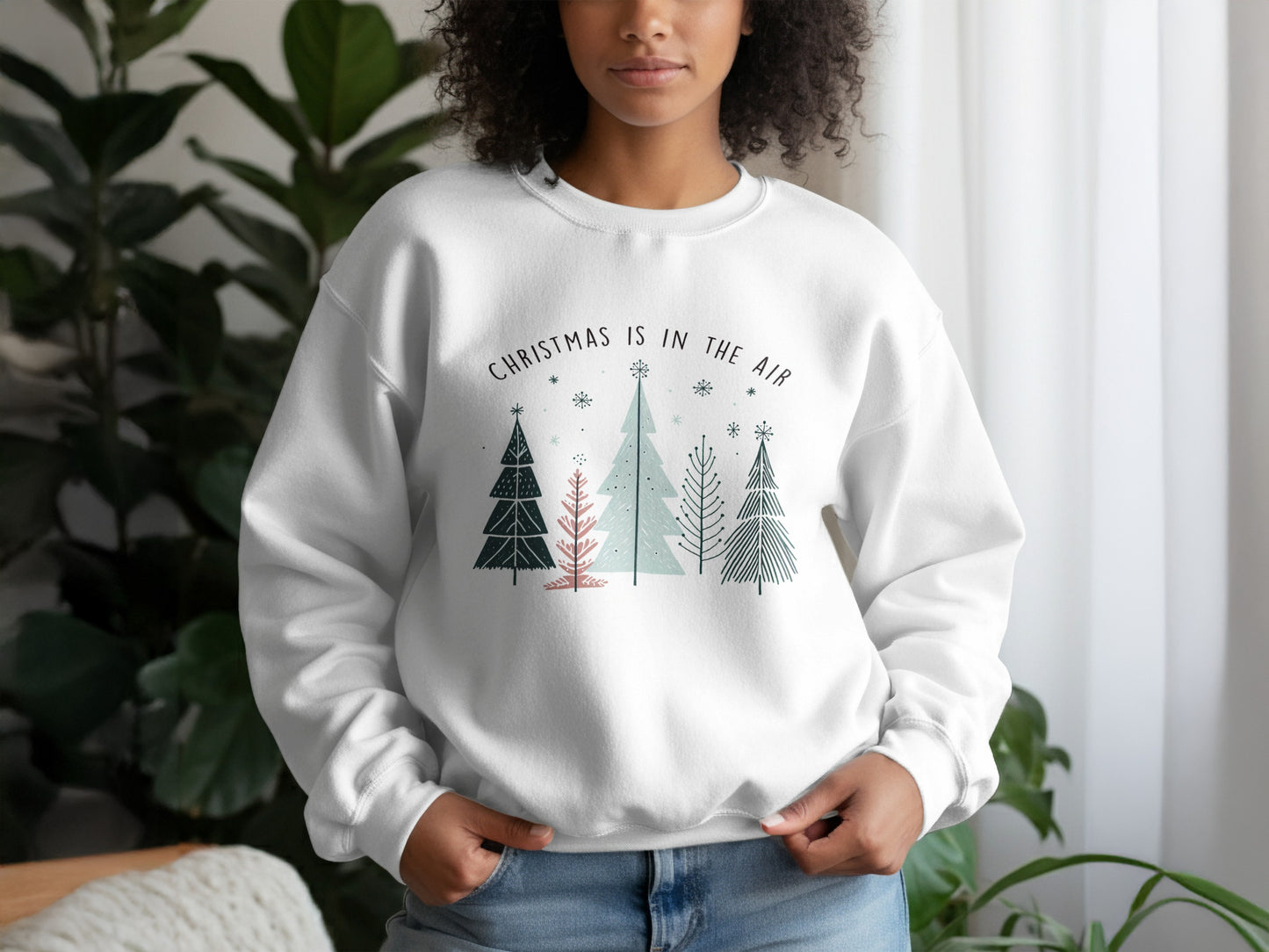 Christmas Is In The Air Sweatshirt Holiday Apparel
