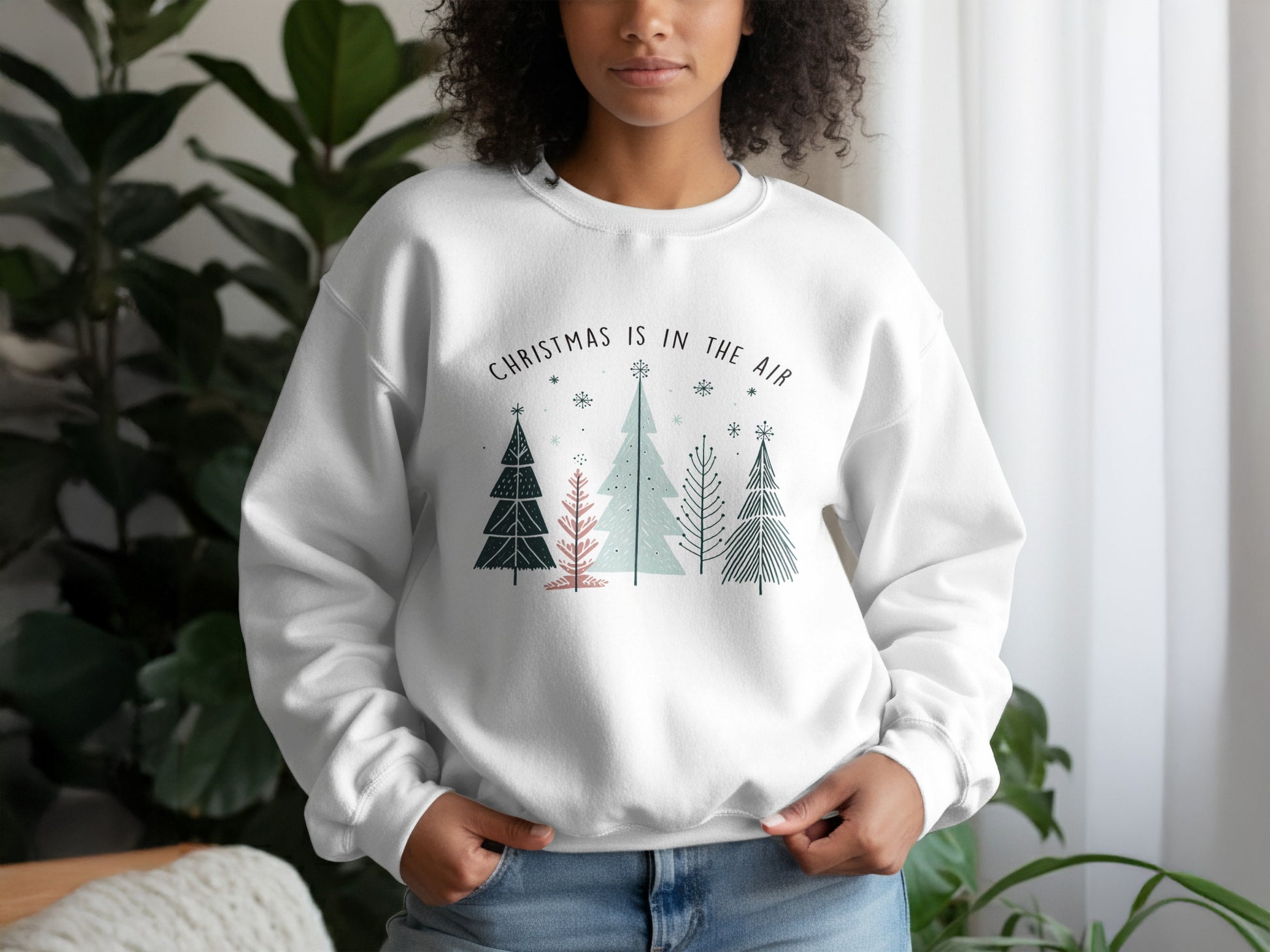 Christmas Is In The Air Sweatshirt Holiday Apparel