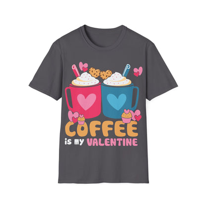 Coffee Is My Valentine Shirt, Coffee Valentine's Day Shirt, Coffee Lovers Gift,