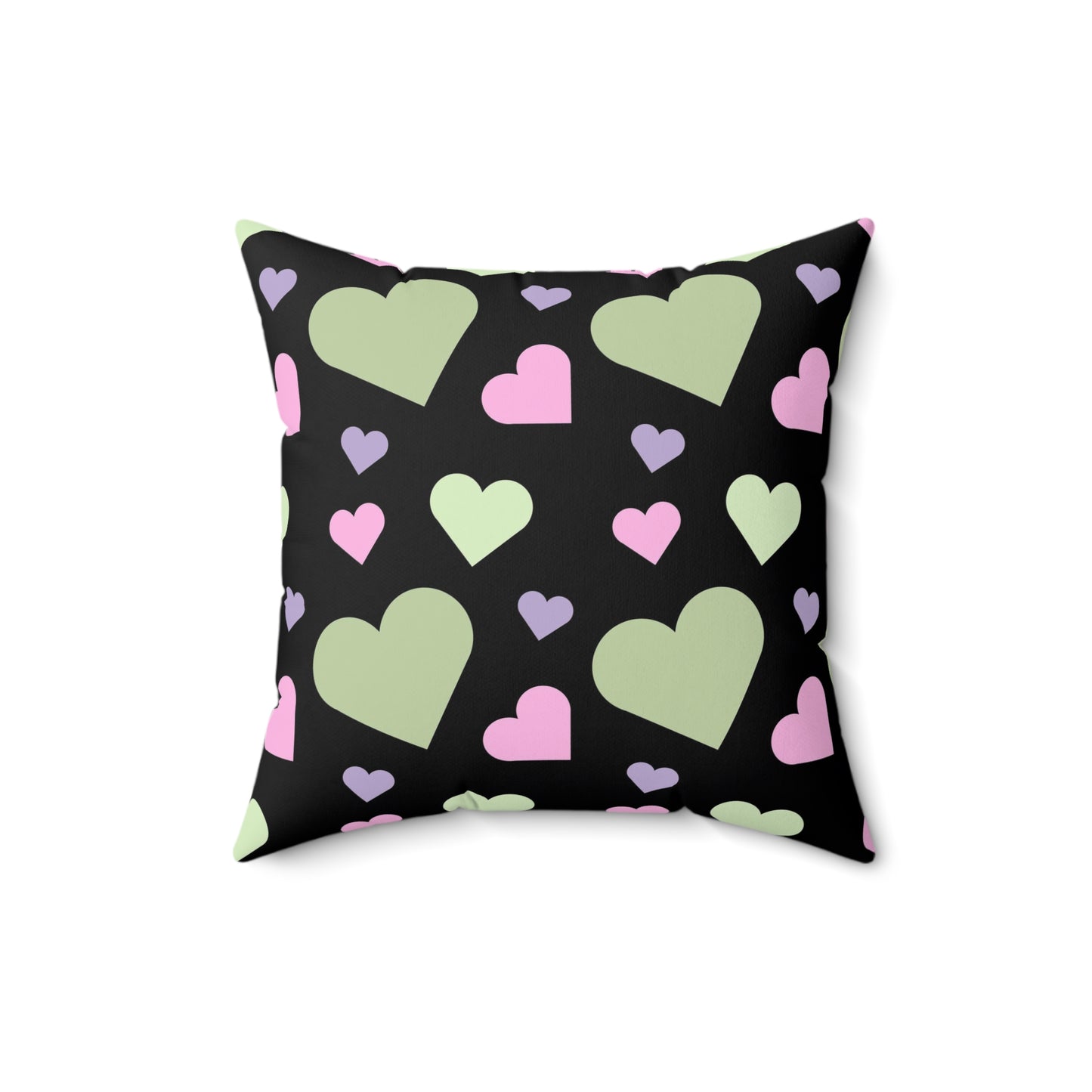 Pastel Goth Heart Throw Pillow and Throw Pillow Cover Decorative Pillow for Couch