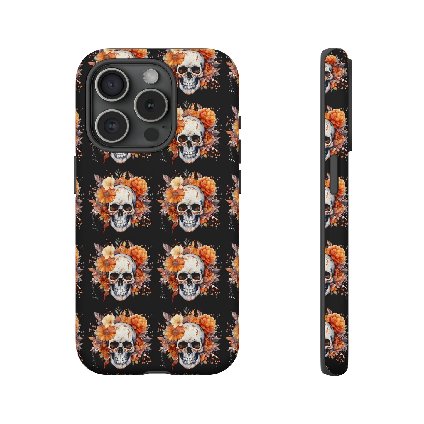 Skeleton iPhone Case, Goth Cell Phone Case, Halloween Skeleton Phone Case,