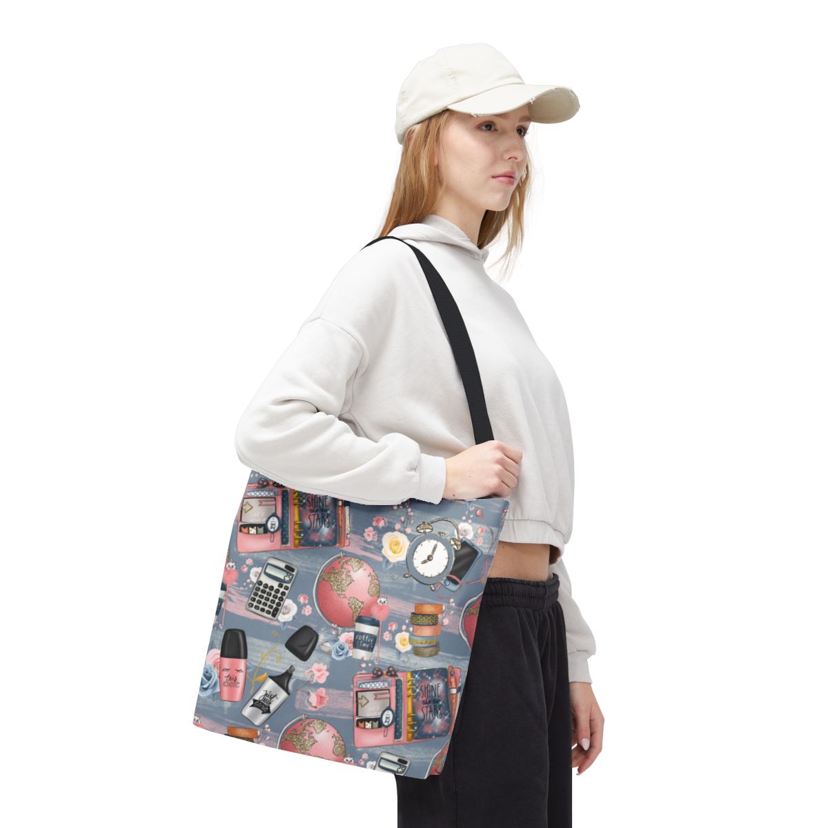 Stylish multi-purpose tote bag with fashionable design