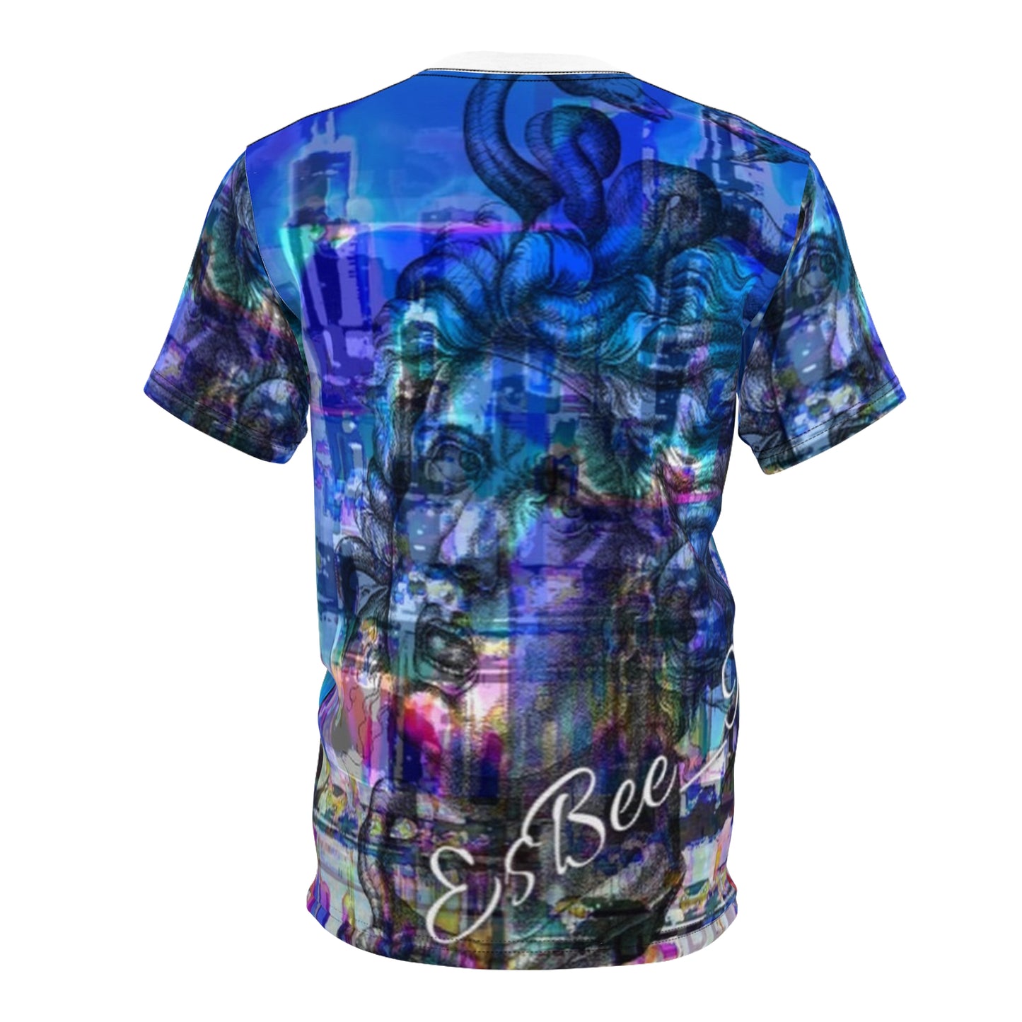 Medusa Abstract Graphic Tee Gothic Streetwear