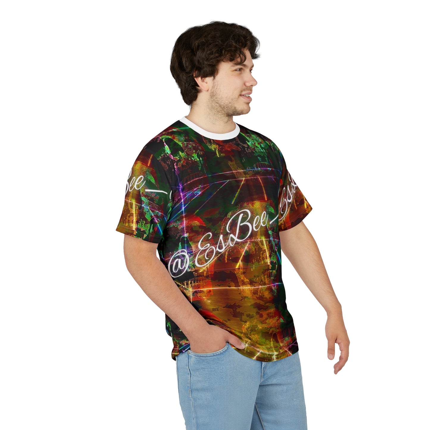 Gothic Tee Streetwear - Unisex Shirt with Abstract Artistic Graphic