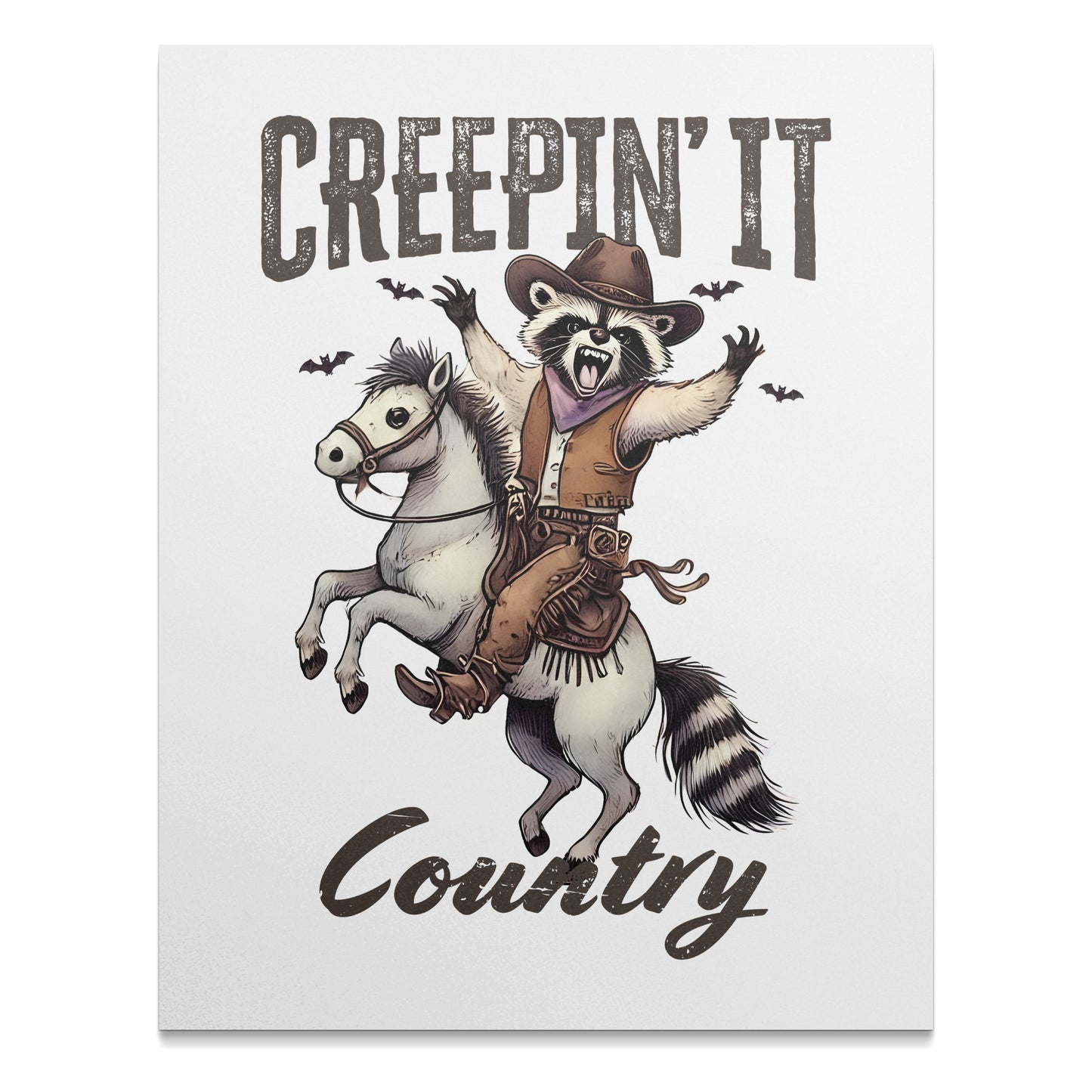 Creepin' It Country Poster Unique Design product