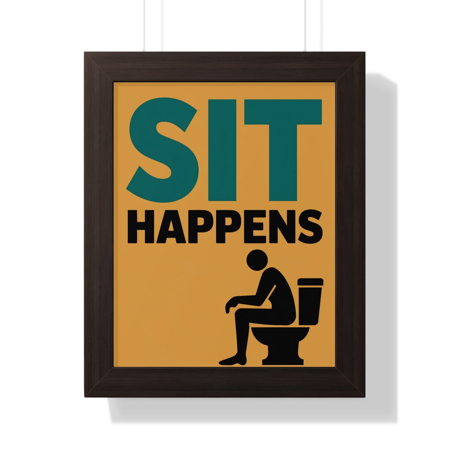 Humorous Bathroom Art for Home Decor Wall product
