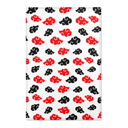 Anime Clouds Area Rug, Anime Room Decor, Minimalist Rug, Cute Unique Accent Rug