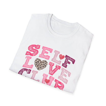 Self Love Club Shirt, Valentine's Day Shirt, Inspirational T-Shirt for Valentine's Day