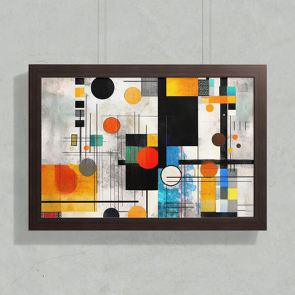 Abstract Geometric Art Canvas Wall Hanging product