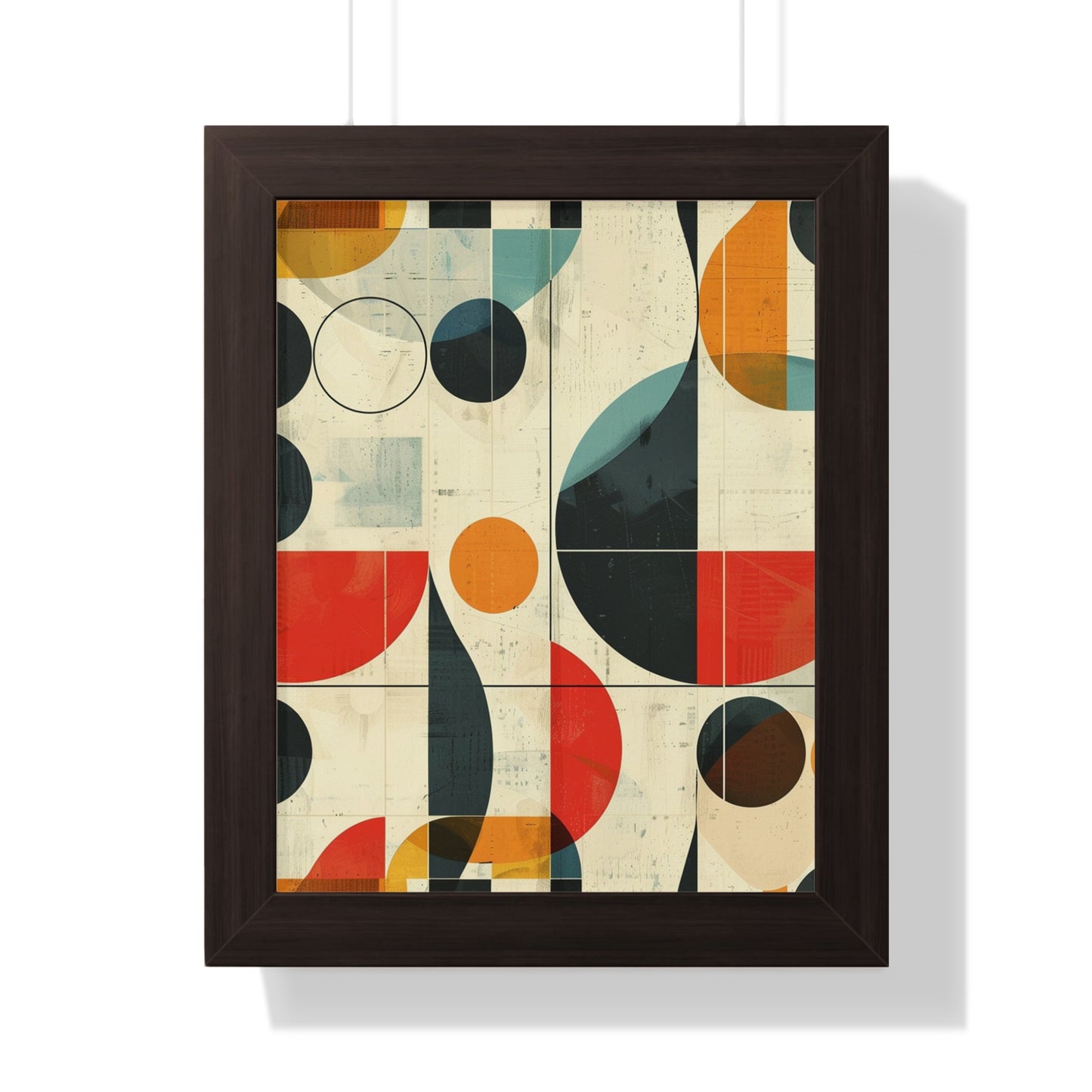 Bold Retro Geometric Patterns Artwork product