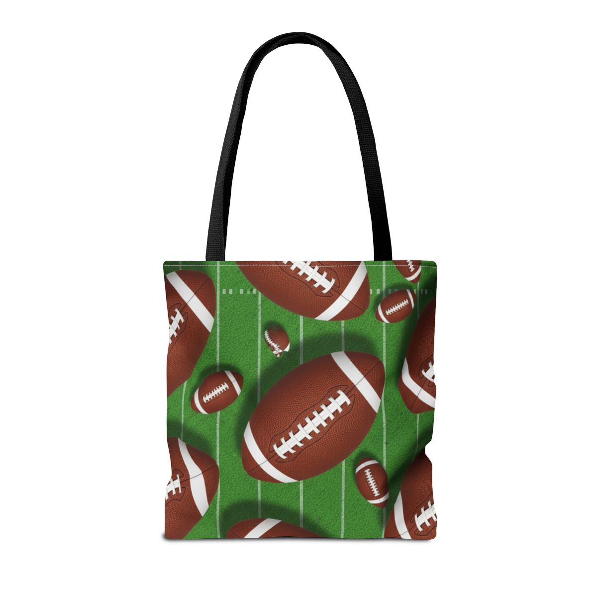 Football Themed Tote Bag Perfect for Sports Fans