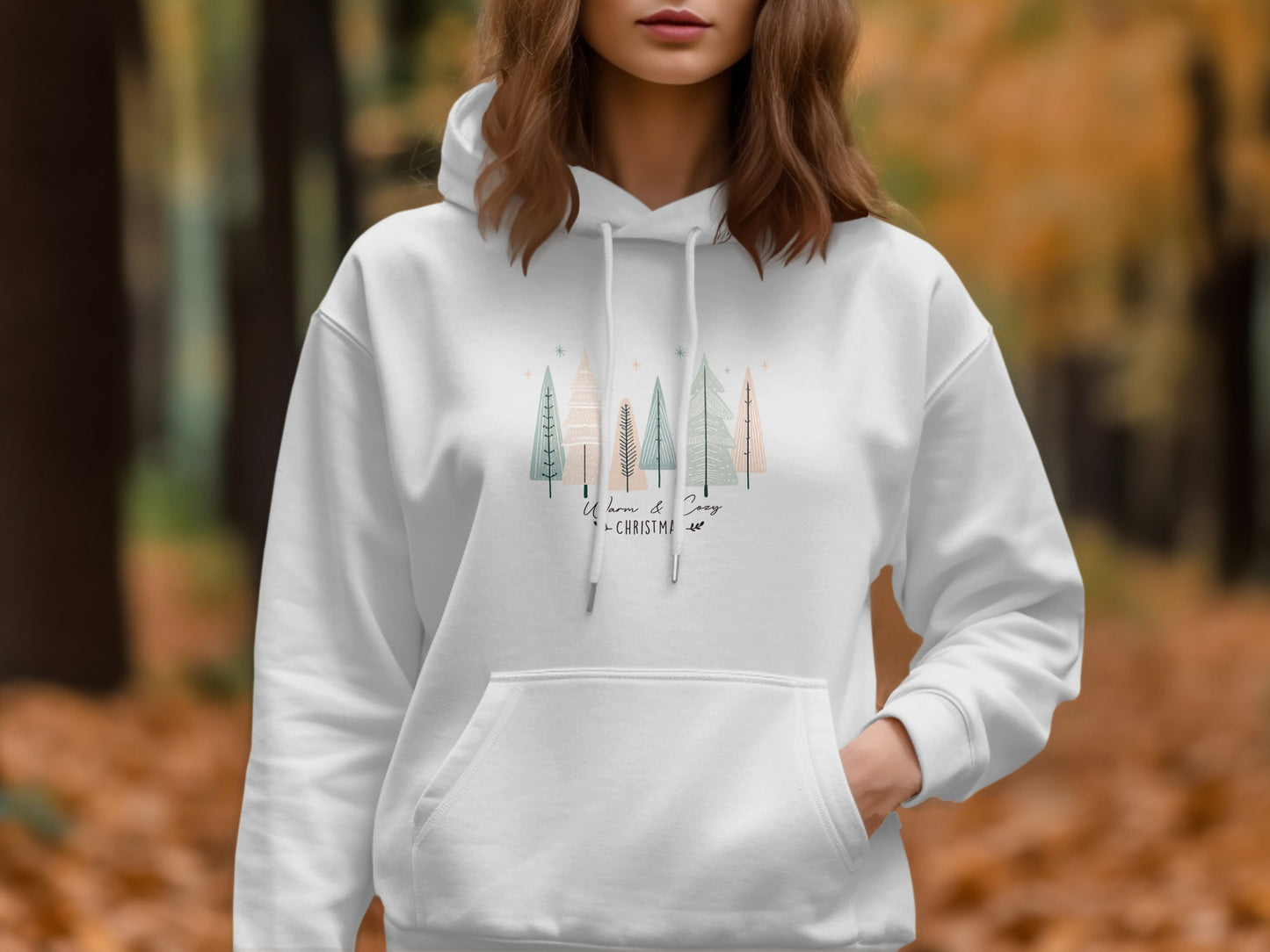 Unique Christmas Tree Design Hoodie Product