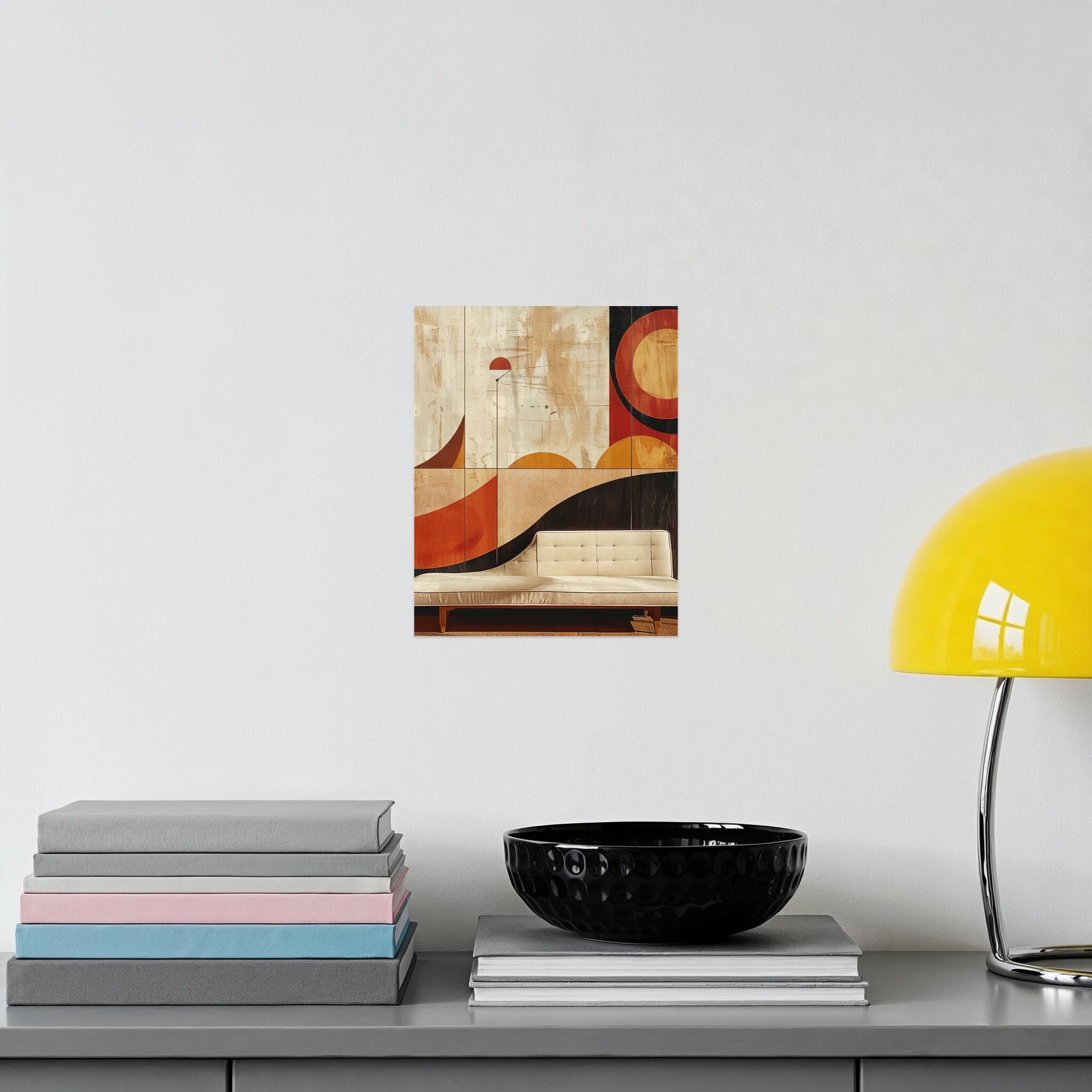 Modern Abstract Geometric Art for Home Decor
