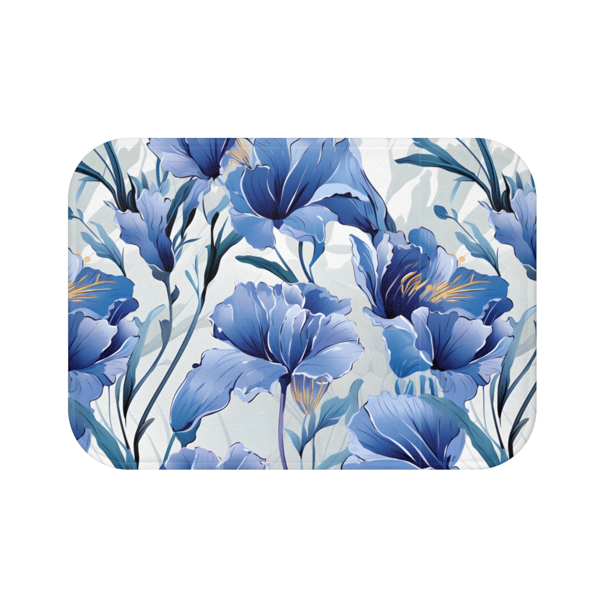 Blue Floral Pattern with Delicate Petals product