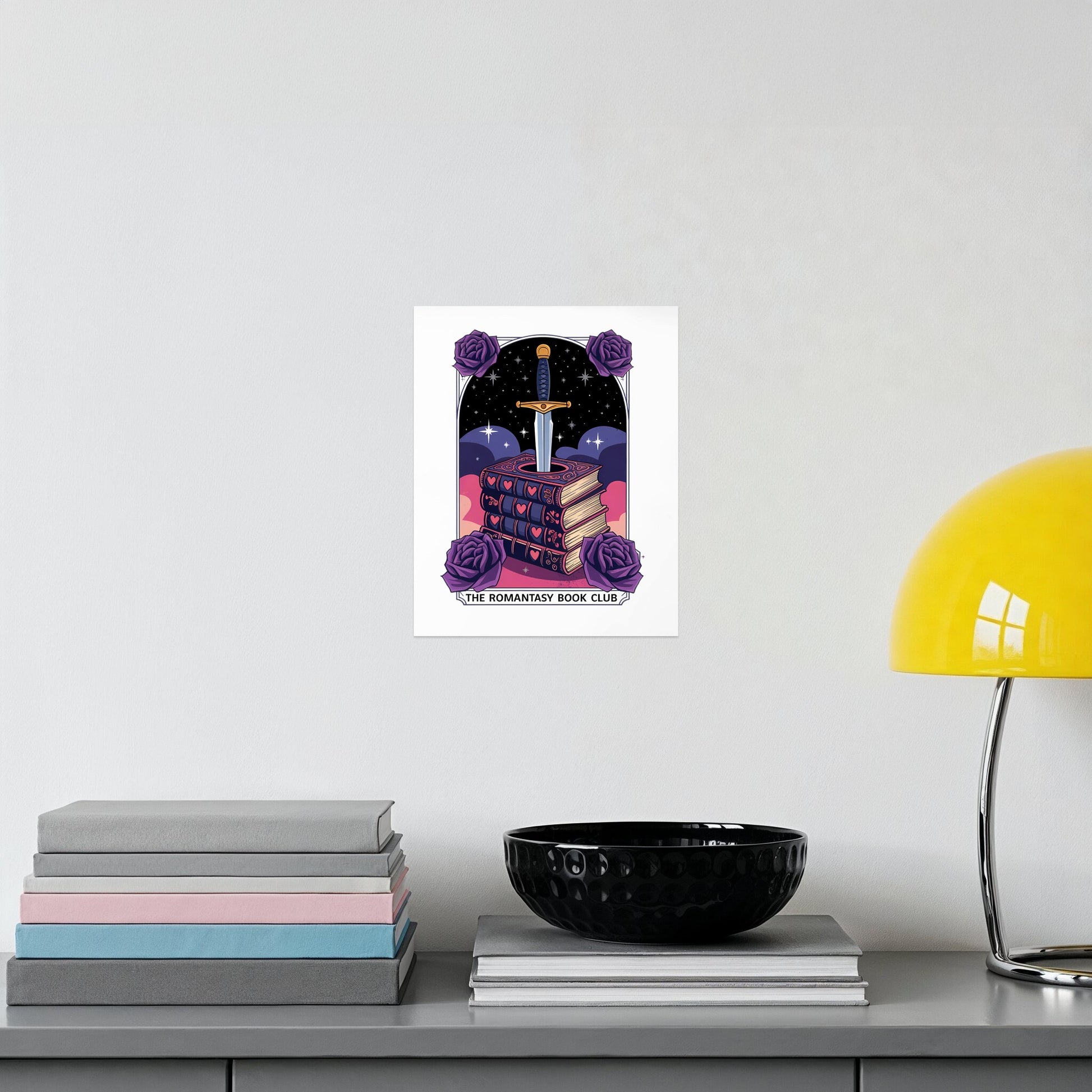 The Romantic Book Club Print Home Decor product