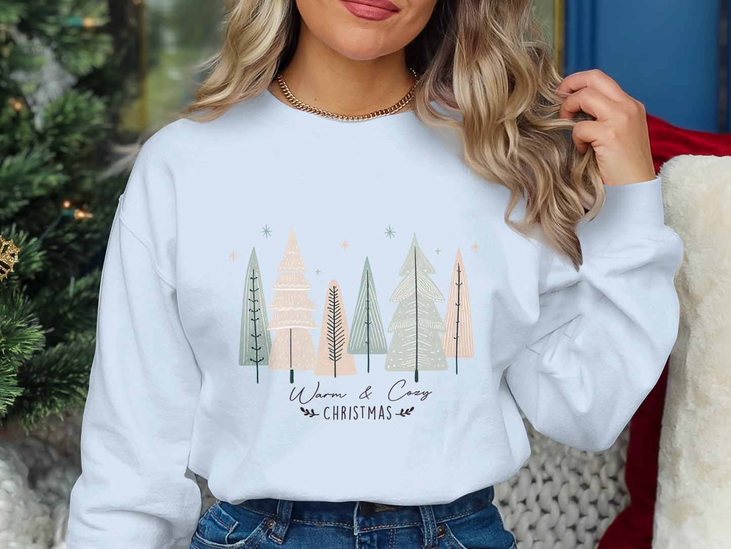 Warm and Cozy Christmas Sweatshirt Perfect for Holiday Days
