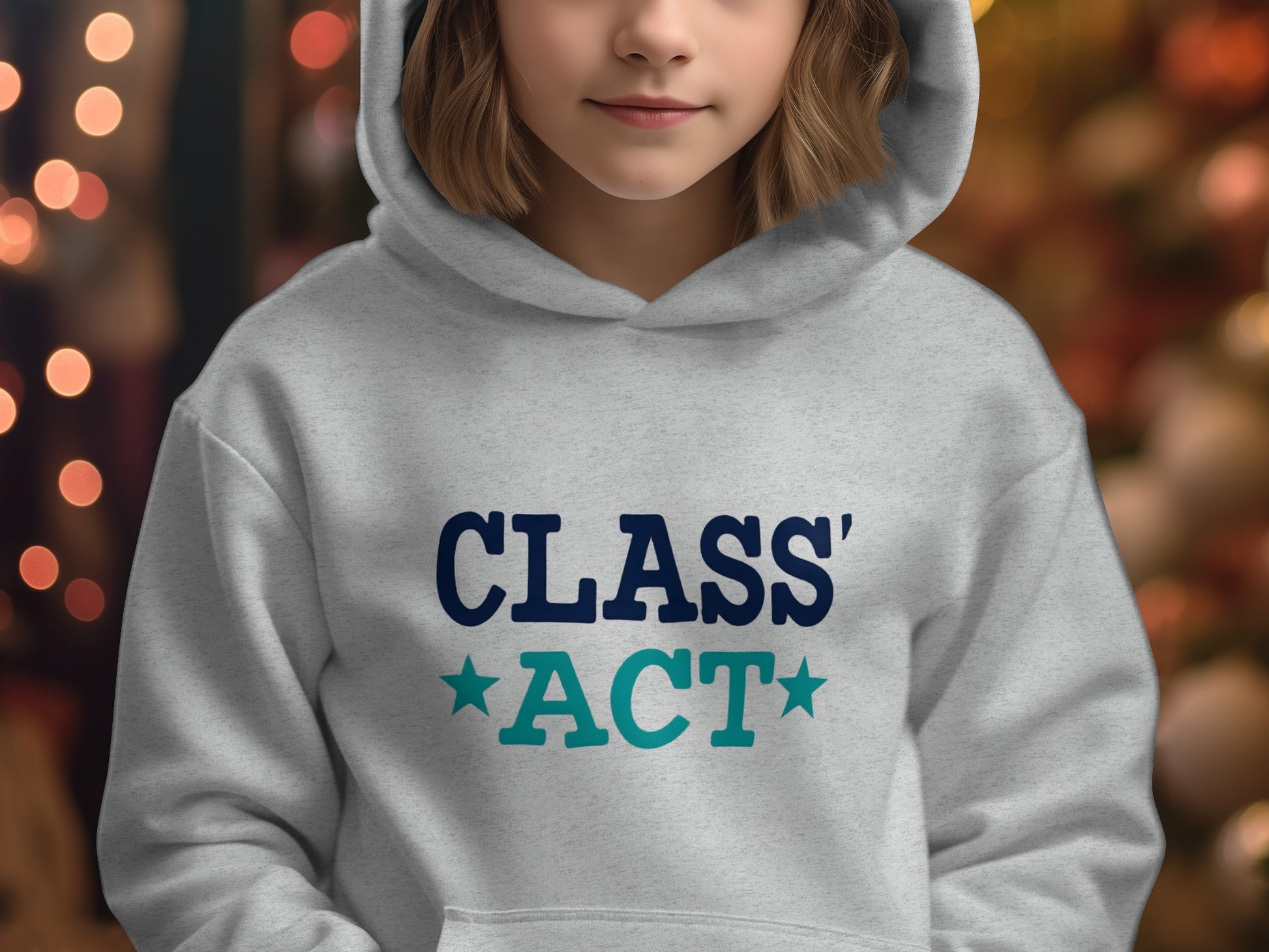 CLASS' ACT Printed Graphic Hoodie product