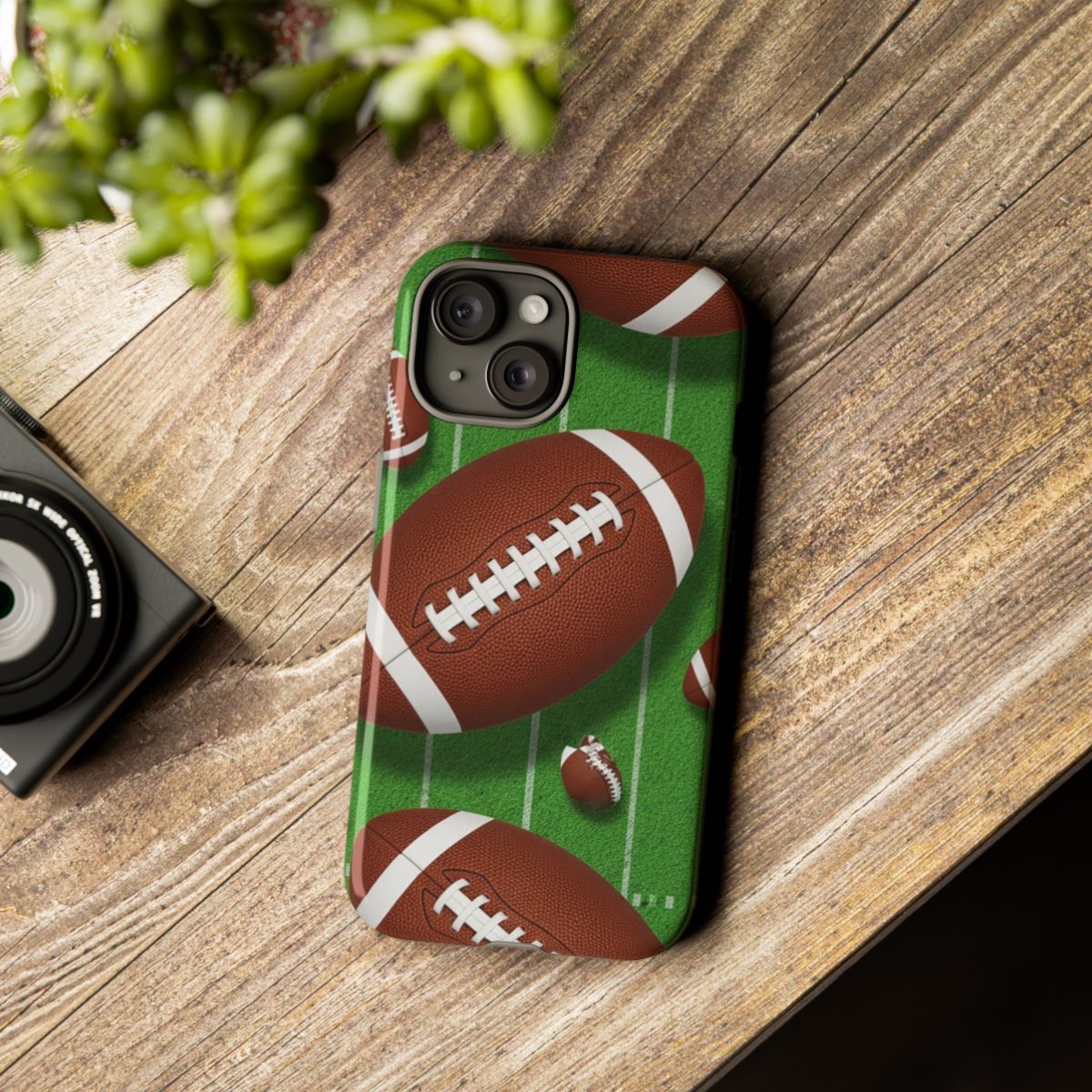 Football Field Design iPhone Case