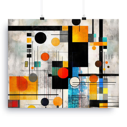 Modern Geometric Abstract Art Print for Wall Decor product