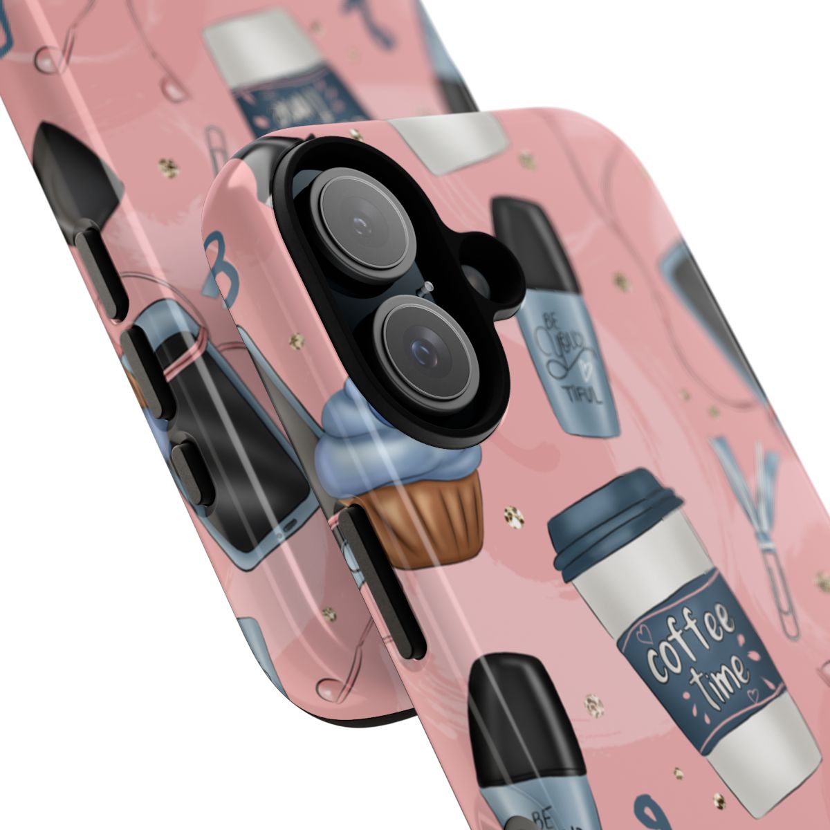 Coffee and Cupcake Design Phone Case