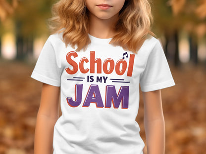 School Is My Jam Graphic T-Shirt product type
