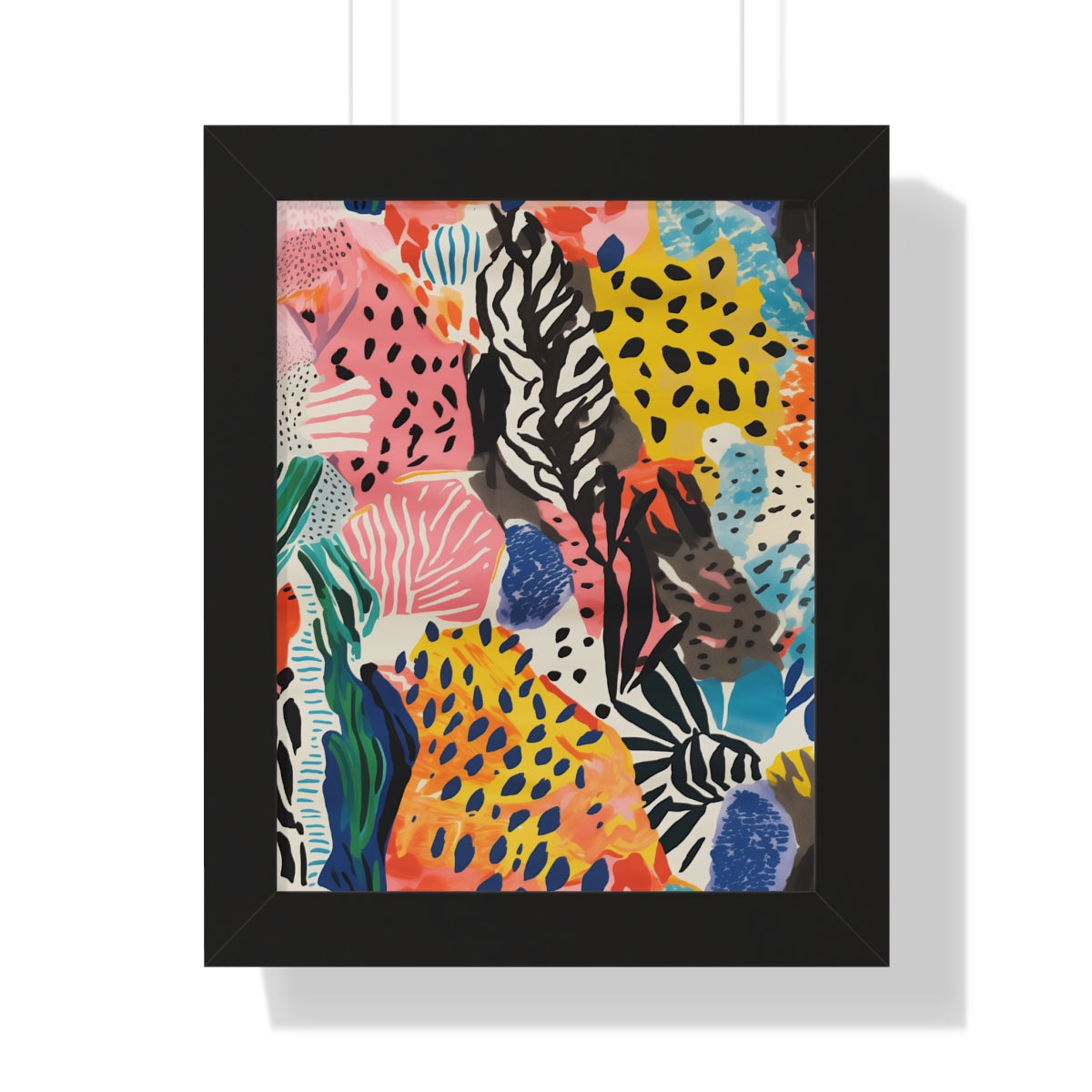Colorful Abstract Animal Print Art Poster product