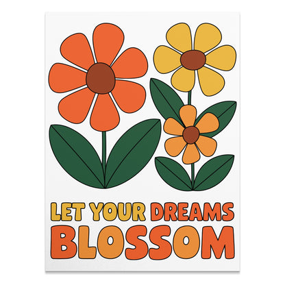 Let Your Dreams Blossom With Floral Wall Art product