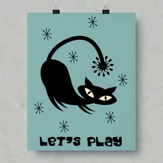 Let's Play Artistic Wall Art Poster product type