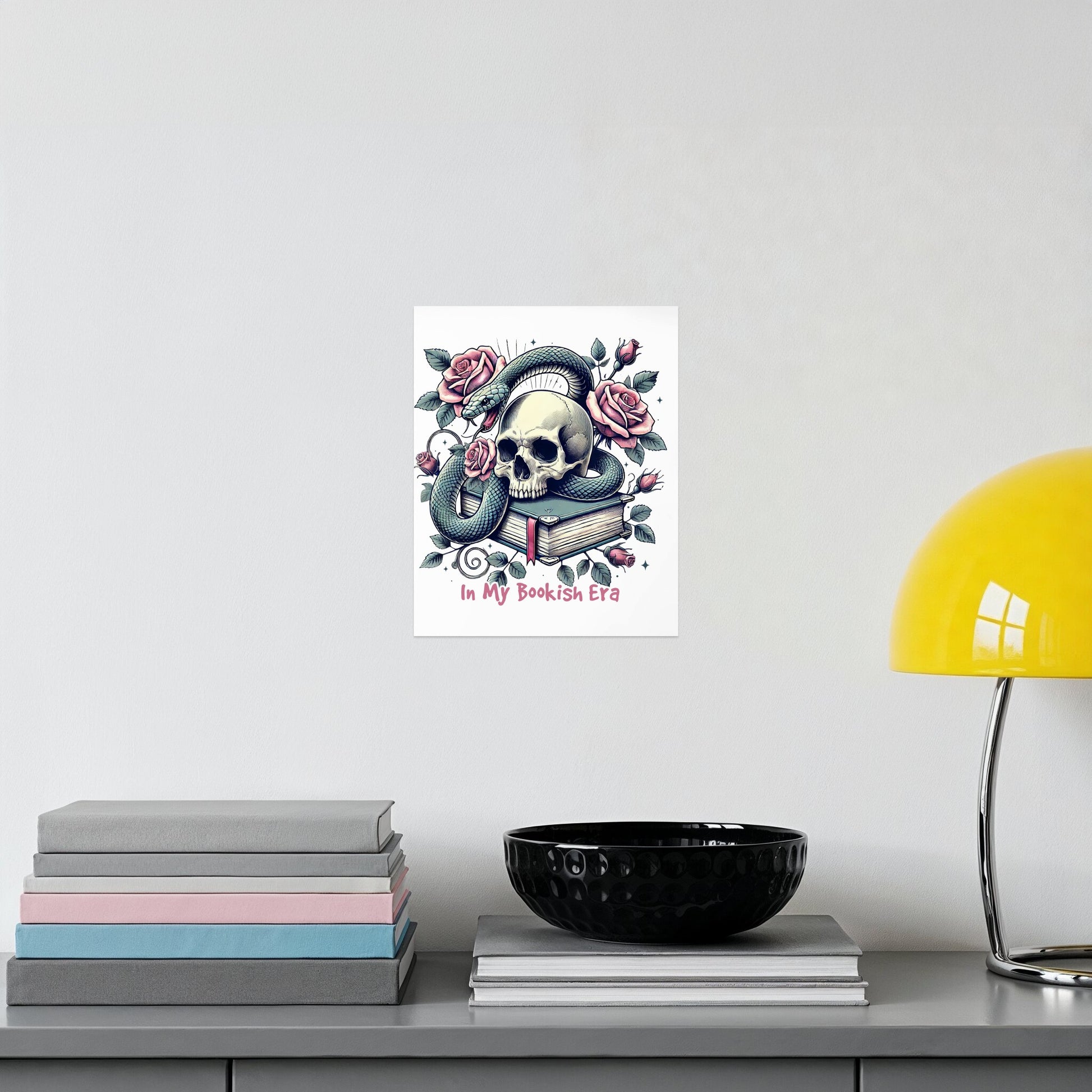 Skull with Serpent and Roses In My Bookish Era product